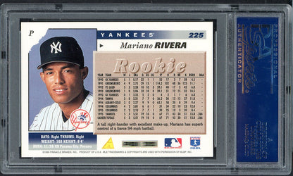 1996 Score #225 Mariano Rivera Yankees PSA 10 GEM MINT 565186