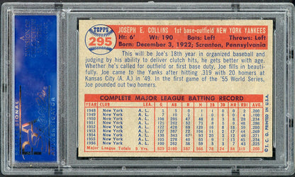 1957 Topps Baseball #295 Joe Collins Yankees PSA 5 EX 565285