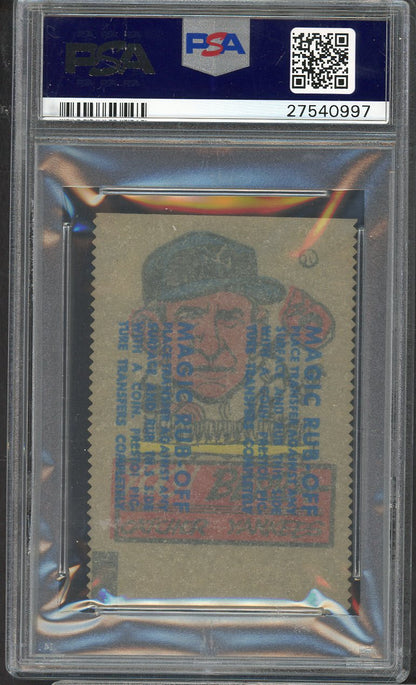 1961 Topps Baseball Rub Offs Yogi Berra Yankees PSA 6 EX-MT 565287