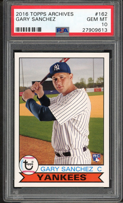 2016 Topps Archives #162 Gary Sanchez Yankees PSA 10 GEM MINT 565312