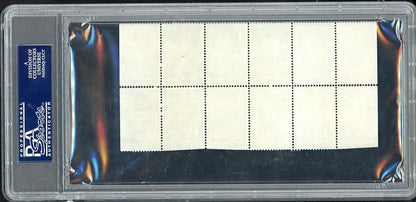 1969 Topps Stamp Panel Mickey Mantle Yankees PSA Auth 565441