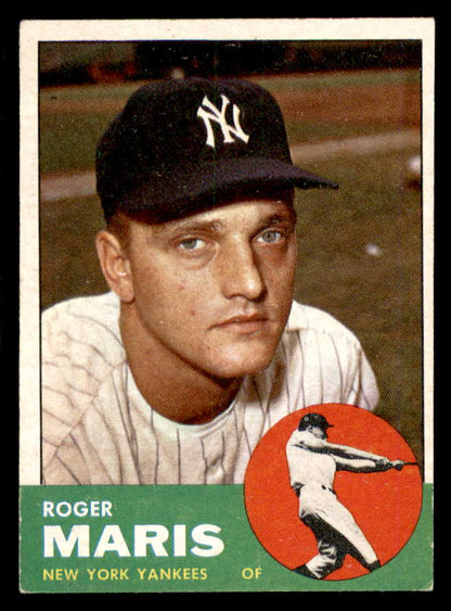 1963 Topps Baseball #120 Roger Maris Yankees EX-MT 565452