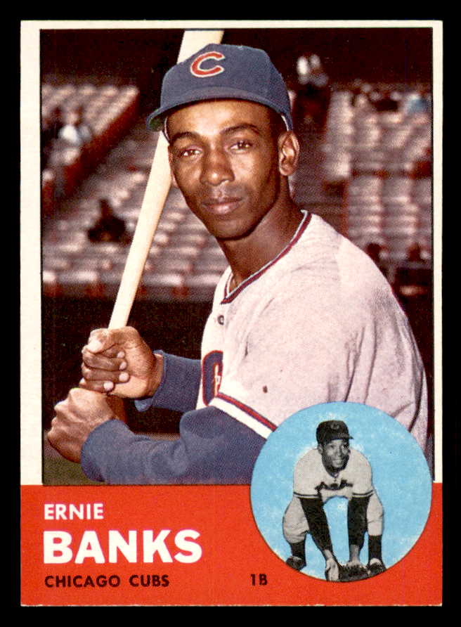 1963 Topps Baseball #380 Ernie Banks Cubs NR-MT 565463