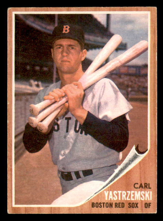 1962 Topps Baseball #425 Carl Yastrzemski Red Sox VG-EX 565466