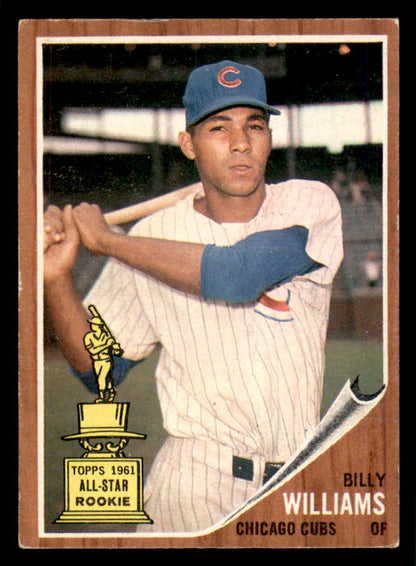 1962 Topps Baseball #288 Billy Williams Cubs EX+/EX-MT 565467