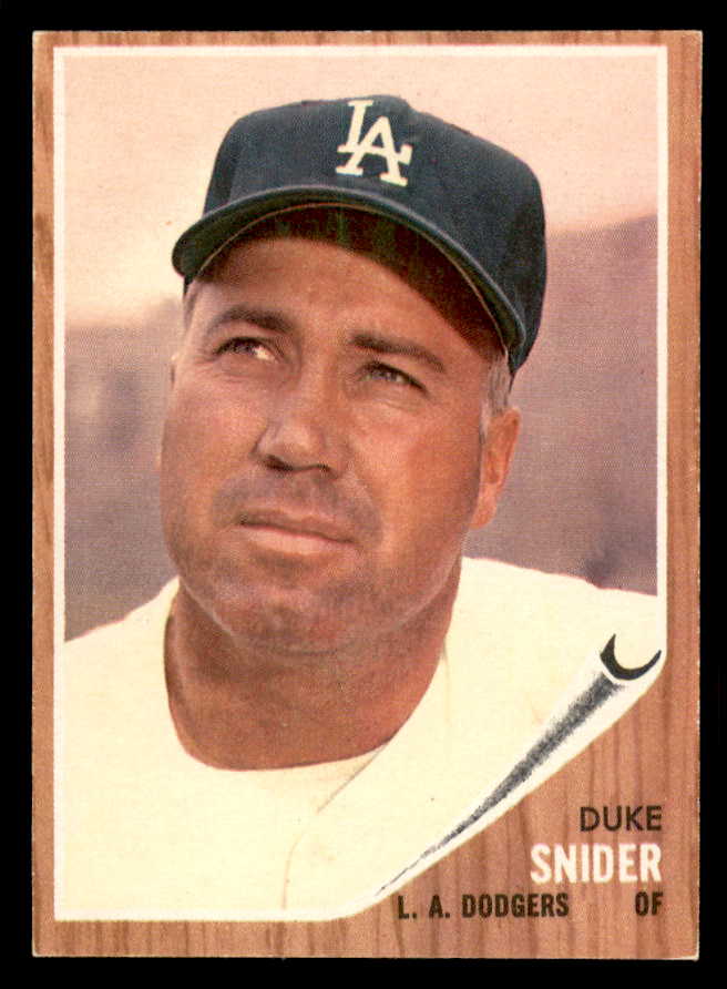 1962 Topps Baseball #500 Duke Snider Dodgers EX-MT 565471