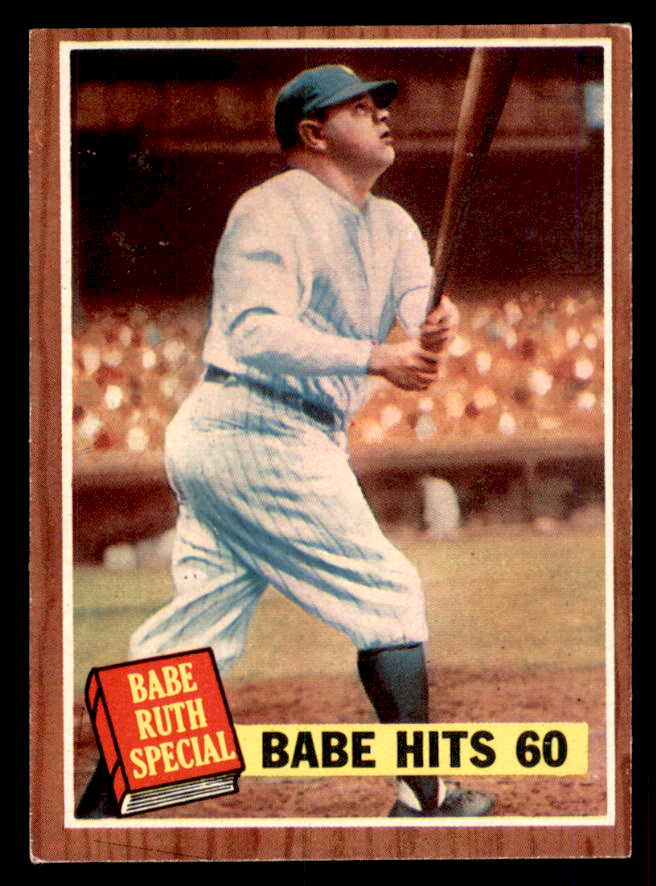 1962 Topps Baseball #139 Babe Ruth Yankees EX-MT 565473