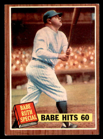 1962 Topps Baseball #139 Babe Ruth Yankees EX-MT 565473
