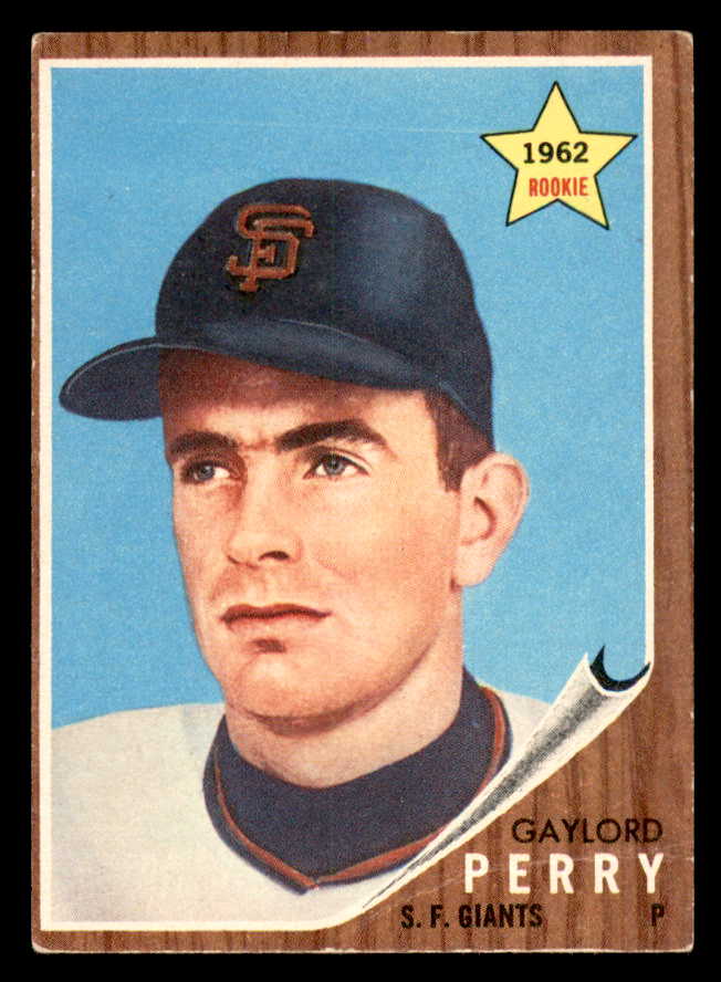 1962 Topps Baseball #199 Gaylord Perry Giants VG-EX 565475
