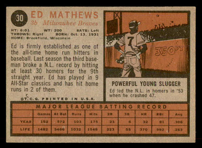 1962 Topps Baseball #395 Willie Mays A.S. Giants EX-MT 565479