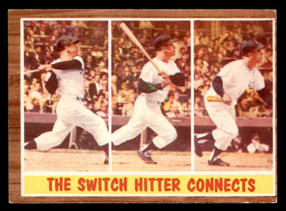 1962 Topps Baseball #318 Mickey Mantle IA Yankees EX-MT 565485