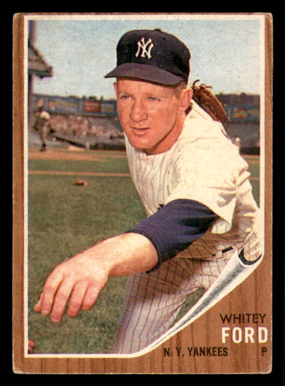 1962 Topps Baseball #310 Whitey Ford Yankees VG-EX 565489