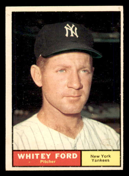1961 Topps Baseball #160 Whitey Ford Yankees EX-MT 565499