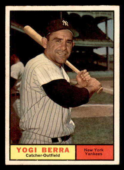 1961 Topps Baseball #425 Yogi Berra Yankees EX-MT 565501