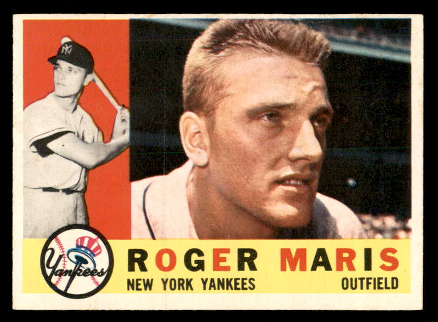1960 Topps Baseball #377 Roger Maris Yankees EX-MT 565502