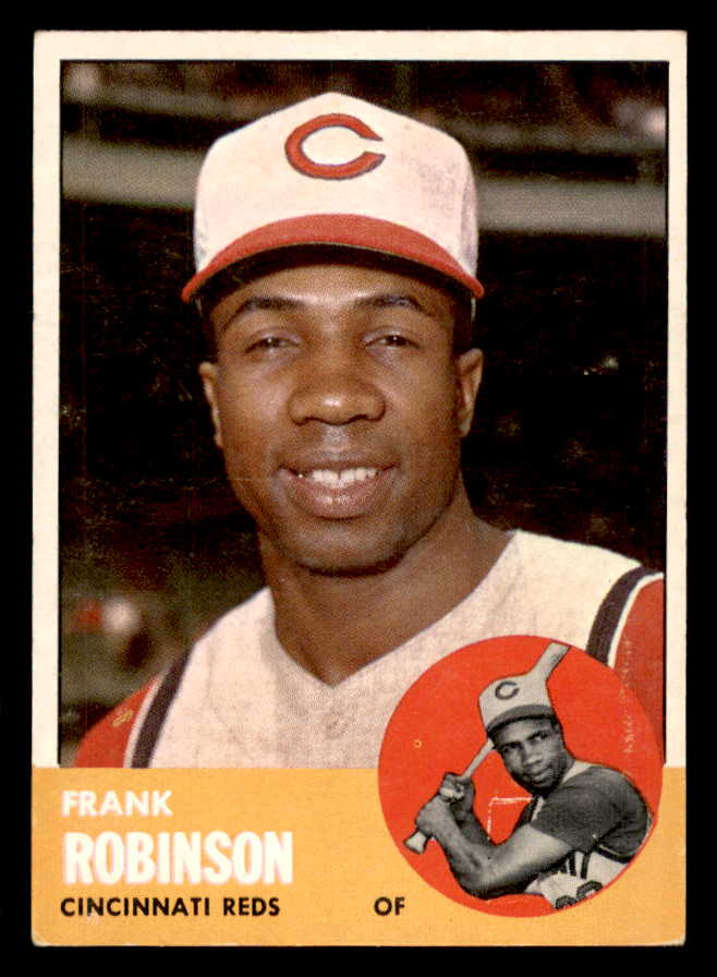 1963 Topps Baseball #400 Frank Robinson Reds EX 565513