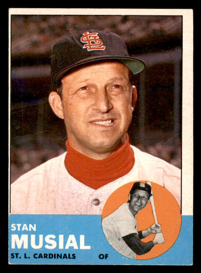 1963 Topps Baseball #250 Stan Musial Cardinals EX-MT 565516