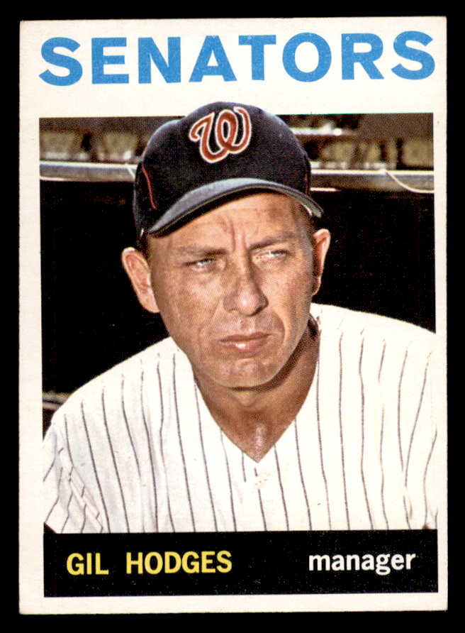1964 Topps Baseball #547 Gil Hodges Senators NR-MT 565522