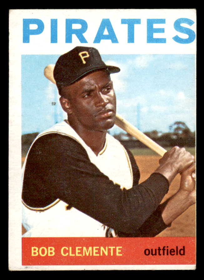 1964 Topps Baseball #440 Roberto Clemente Pirates VG-EX 565526