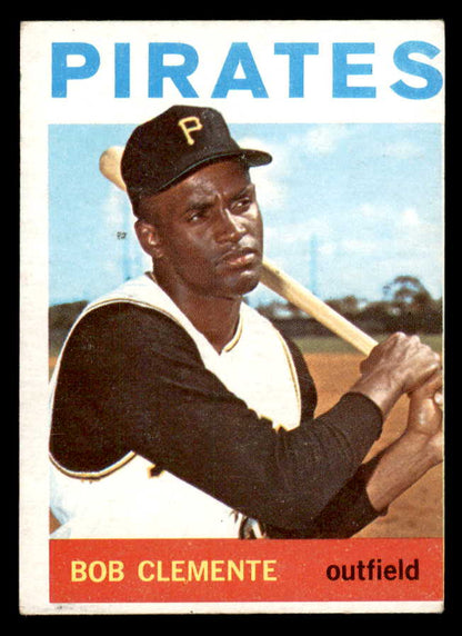 1964 Topps Baseball #440 Roberto Clemente Pirates VG-EX 565526