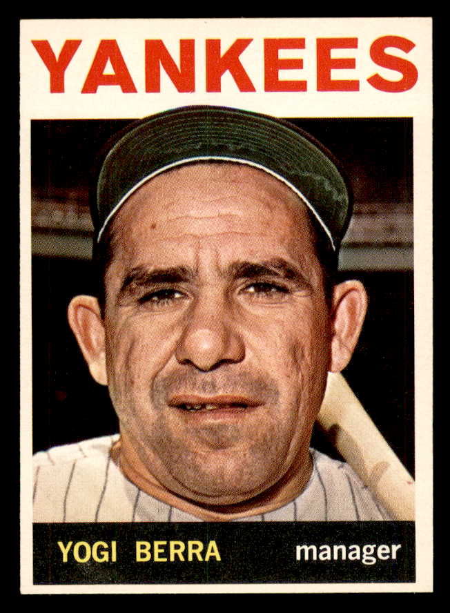1964 Topps Baseball # 21 Yogi Berra Yankees NR-MT 565527