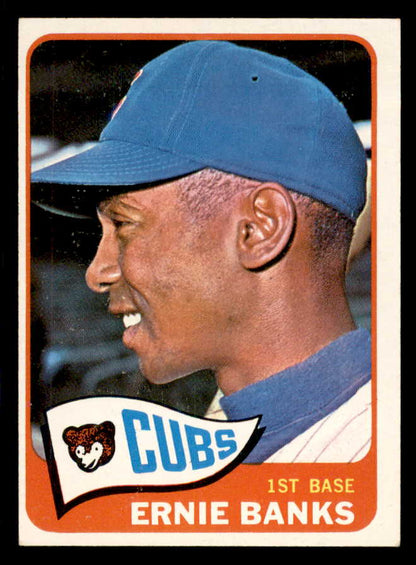 1965 Topps Baseball #510 Ernie Banks Cubs EX-MT 565530