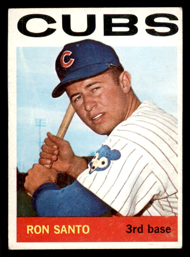 1964 Topps Baseball #375 Ron Santo Cubs VG-EX 565534