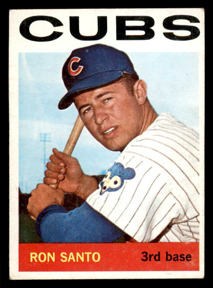 1964 Topps Baseball #375 Ron Santo Cubs VG-EX 565534
