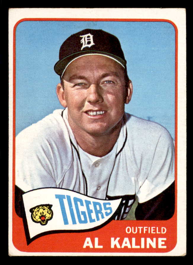 1965 Topps Baseball #130 Al Kaline Tigers VG-EX 565538