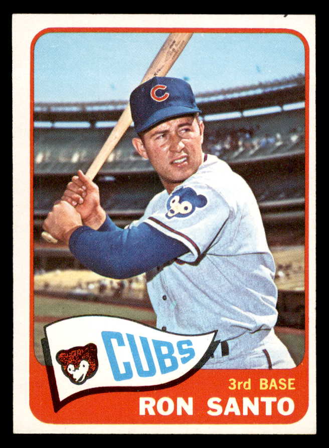 1965 Topps Baseball #110 Ron Santo Cubs NR-MT 565542