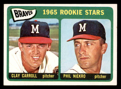 1965 Topps Baseball #461 Phil Niekro Braves NR-MT 565546