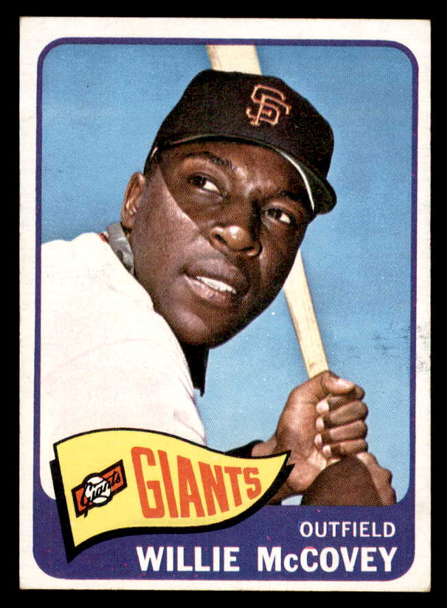 1965 Topps Baseball #176 Willie McCovey Giants NR-MT 565548