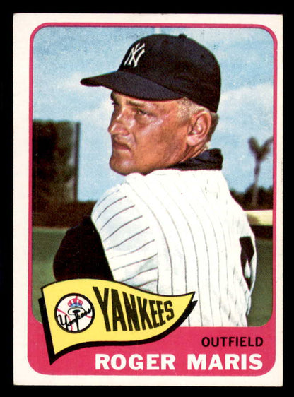1965 Topps Baseball #155 Roger Maris Yankees EX-MT 565549