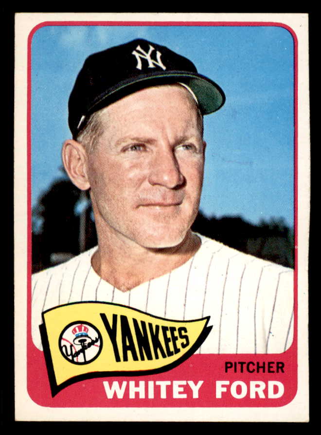 1965 Topps Baseball #330 Whitey Ford Yankees NR-MT 565552