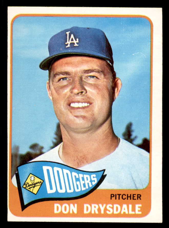 1965 Topps Baseball #260 Don Drysdale Dodgers EX-MT 565553