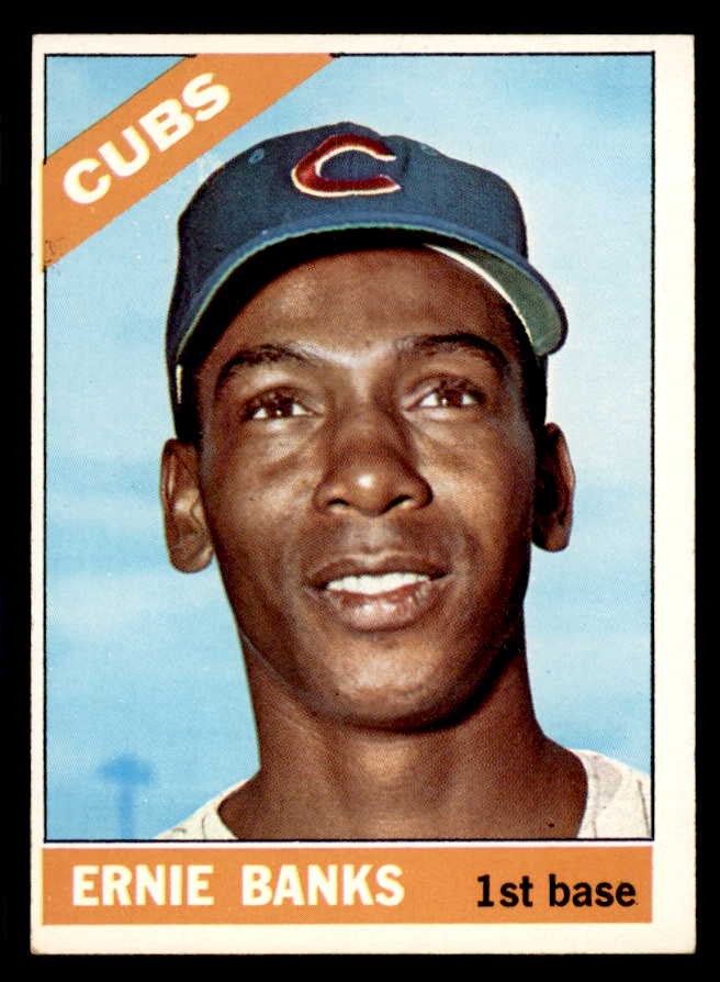 1966 Topps Baseball #110 Ernie Banks Cubs EX-MT 565558