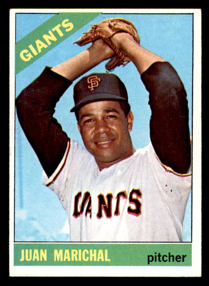1966 Topps Baseball #420 Juan Marichal Giants EX-MT 565560