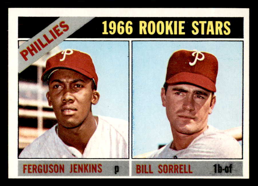 1966 Topps Baseball #254 Fergie Jenkins Phillies NR-MT 565564