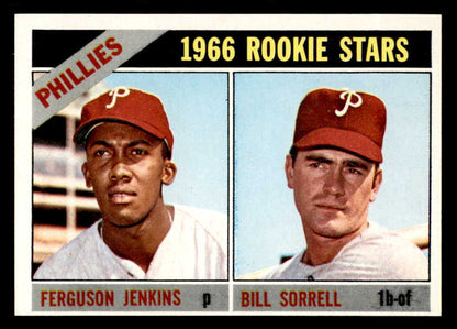 1966 Topps Baseball #254 Fergie Jenkins Phillies NR-MT 565564