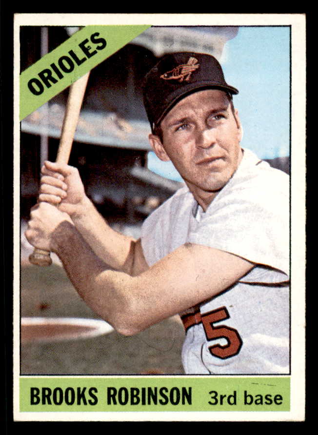 1966 Topps Baseball #390 Brooks Robinson Orioles EX-MT 565579