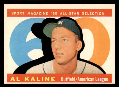 1960 Topps Baseball #561 Al Kaline A.S. Tigers EX-MT 565597