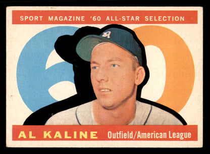 1960 Topps Baseball #561 Al Kaline A.S. Tigers EX+/EX-MT 565598