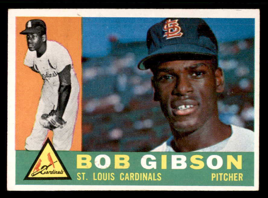 1960 Topps Baseball # 73 Bob Gibson Cardinals EX-MT 565599