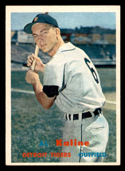 1957 Topps Baseball #125 Al Kaline Tigers EX-MT 565611