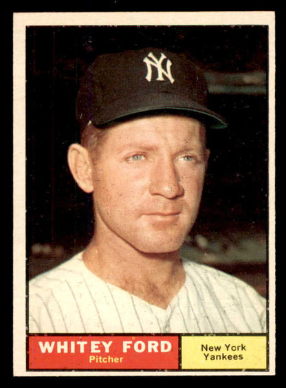1961 Topps Baseball #160 Whitey Ford Yankees EX-MT 565631