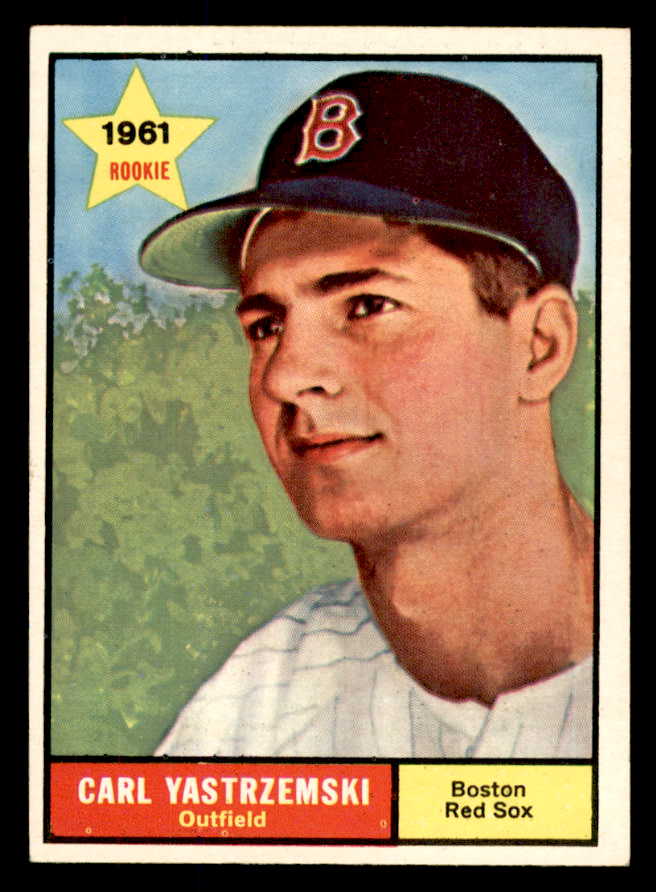 1961 Topps Baseball #287 Carl Yastrzemski Red Sox EX-MT 565638