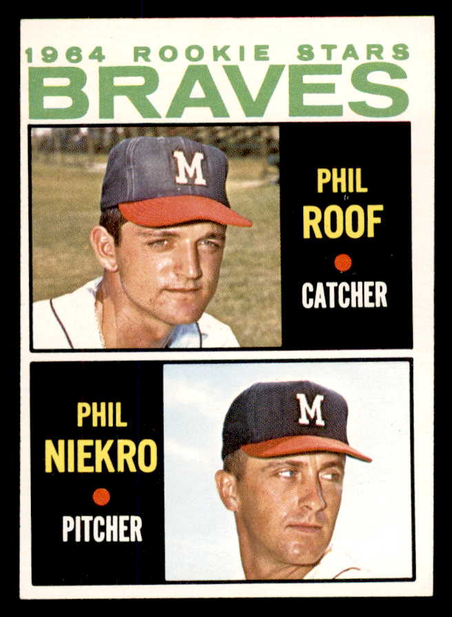1964 Topps Baseball #541 Phil Niekro Braves EX-MT 565651