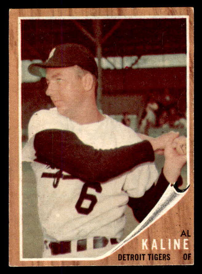1962 Topps Baseball #150 Al Kaline Tigers EX-MT 565656