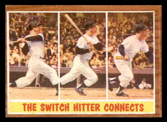 1962 Topps Baseball #318 Mickey Mantle IA Yankees EX-MT 565662