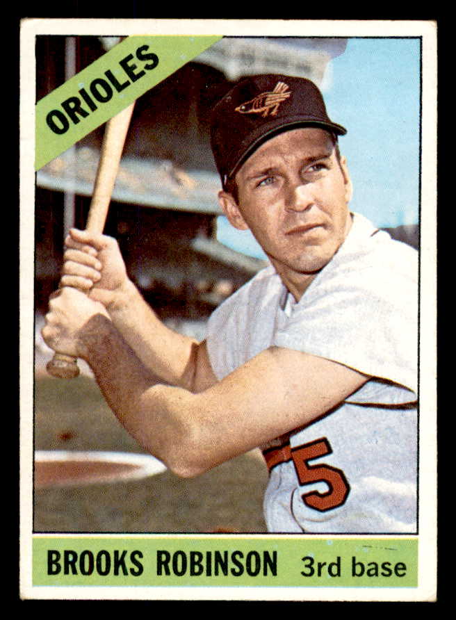 1966 Topps Baseball #390 Brooks Robinson Orioles EX-MT 565666